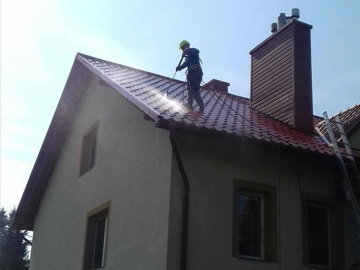 Czyszczenie blachodachówki - Podkarpacie - KAMAR